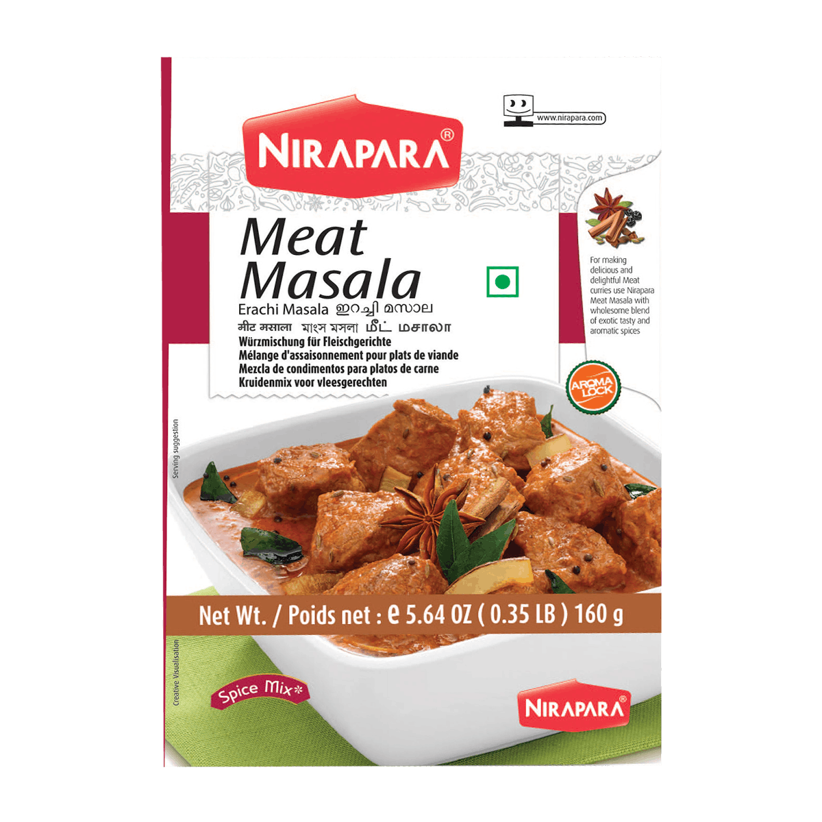Nirapara Meat Masala - 160G