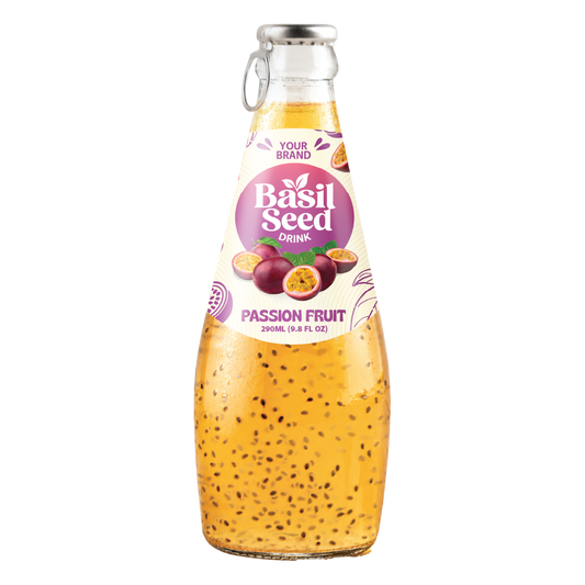 A.D Passion Fruit Basil Seed Drink - 290ml