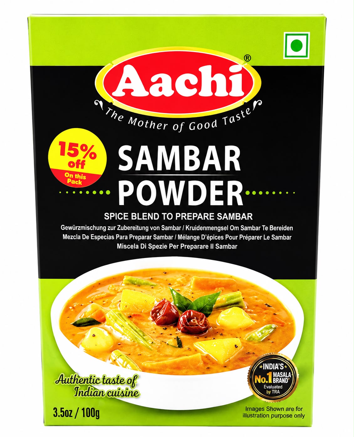 AACHI SAMBAR POWDER - 100G