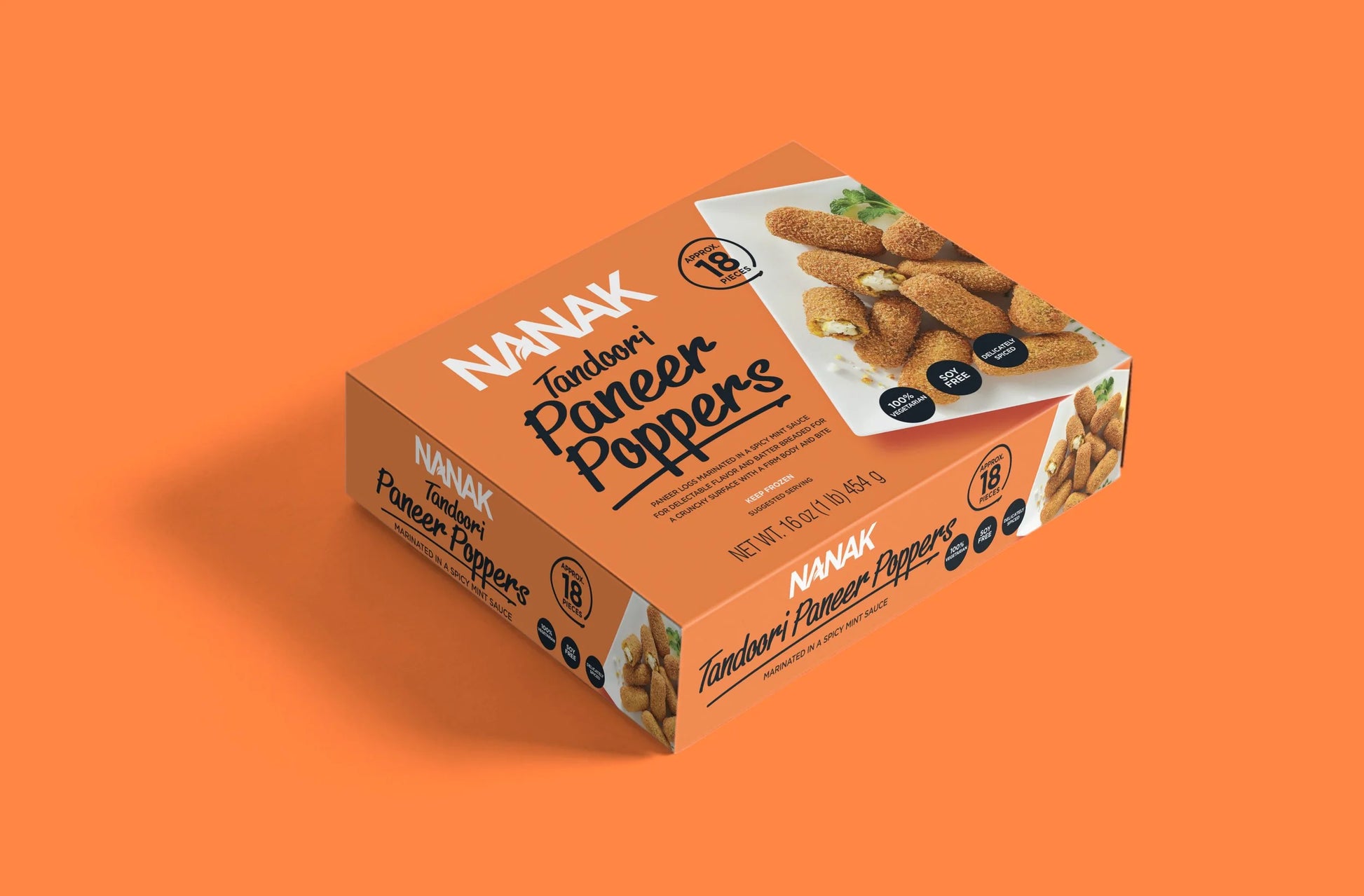 NANAK TANDOORI PANEER POPPERS - 454gm