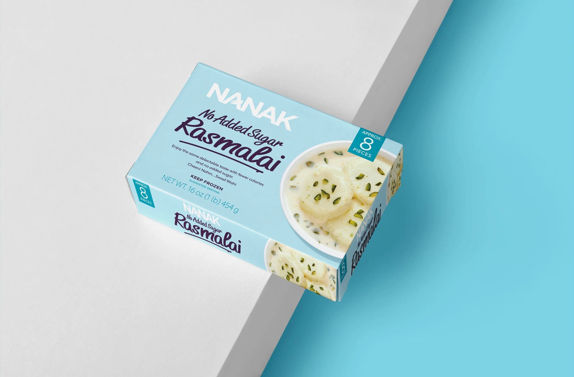 NANAK RASMALAI NO ADDED SUGAR - 454g