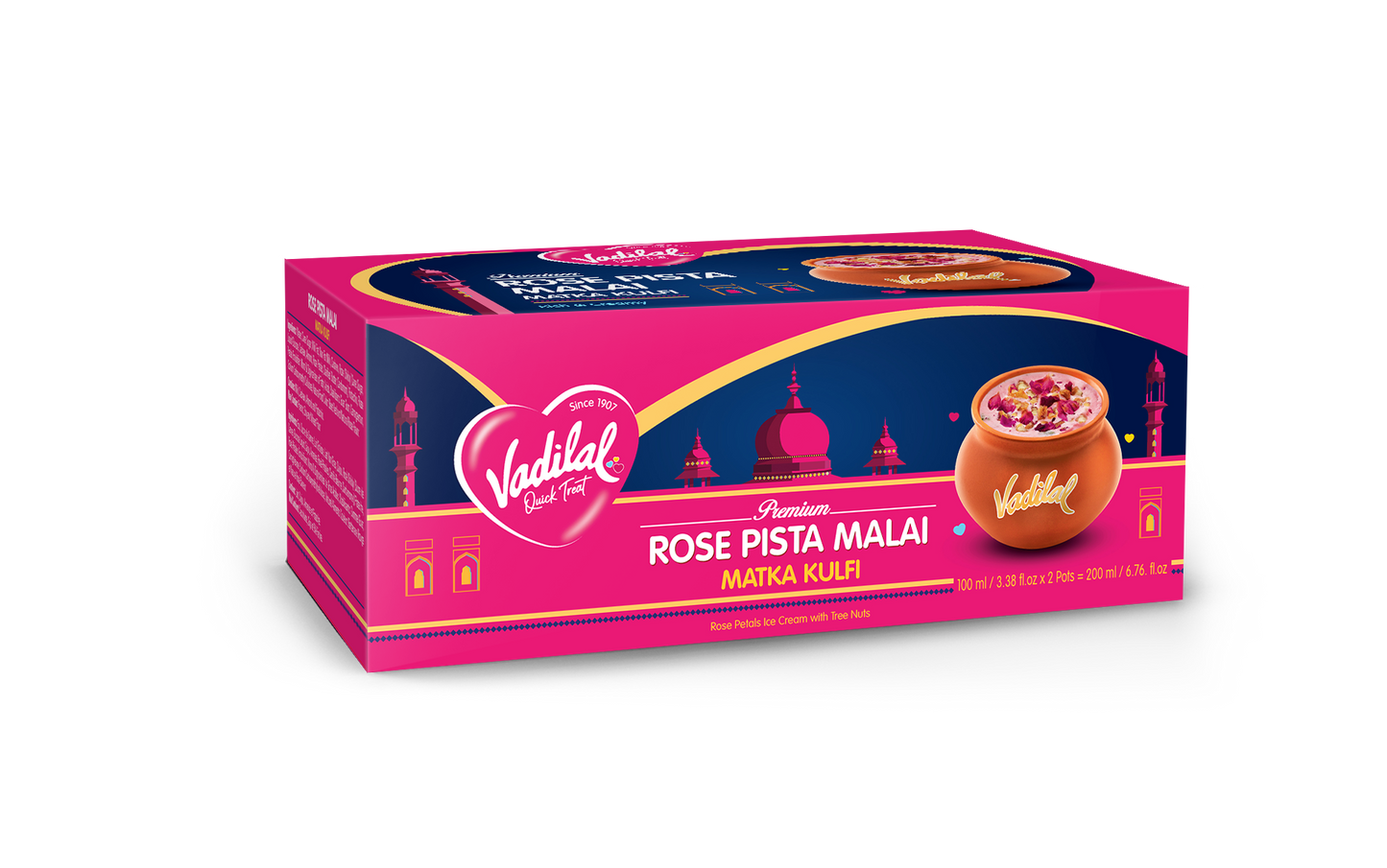 Vadilal Rose Pista Malai