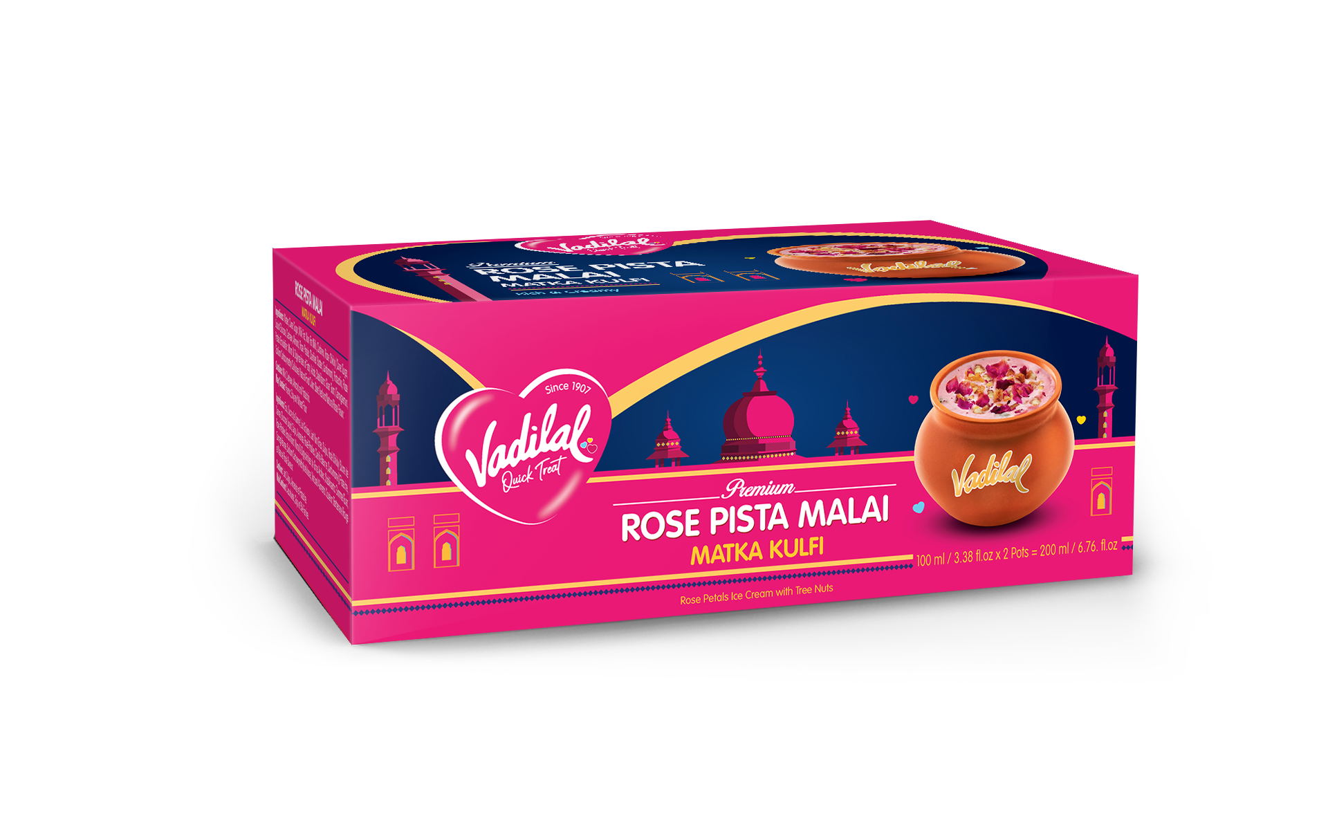 Vadilal Rose Pista Malai