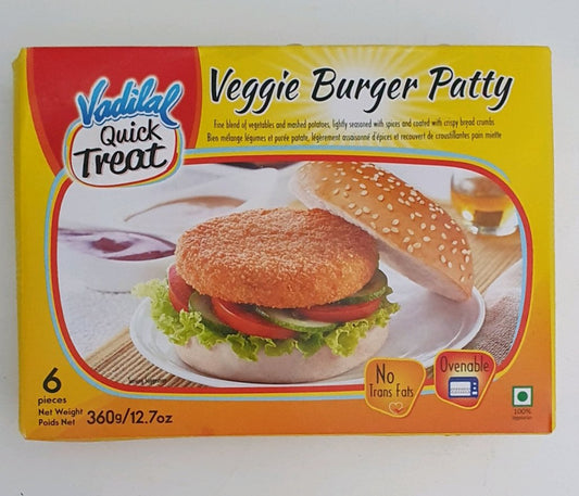 Vadilal Veg Burger - 360g