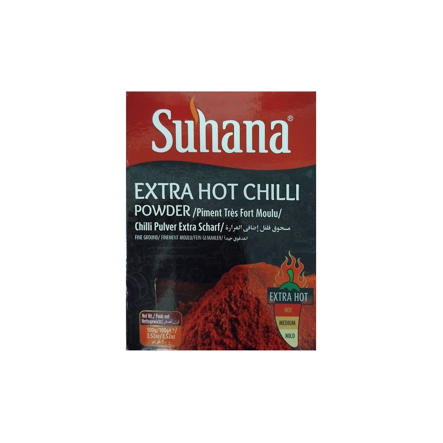 Suhana Extra Hot Chilli - 100 G