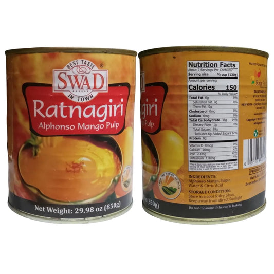 SWAD RATNAGIRI MANGO PULP - 850g