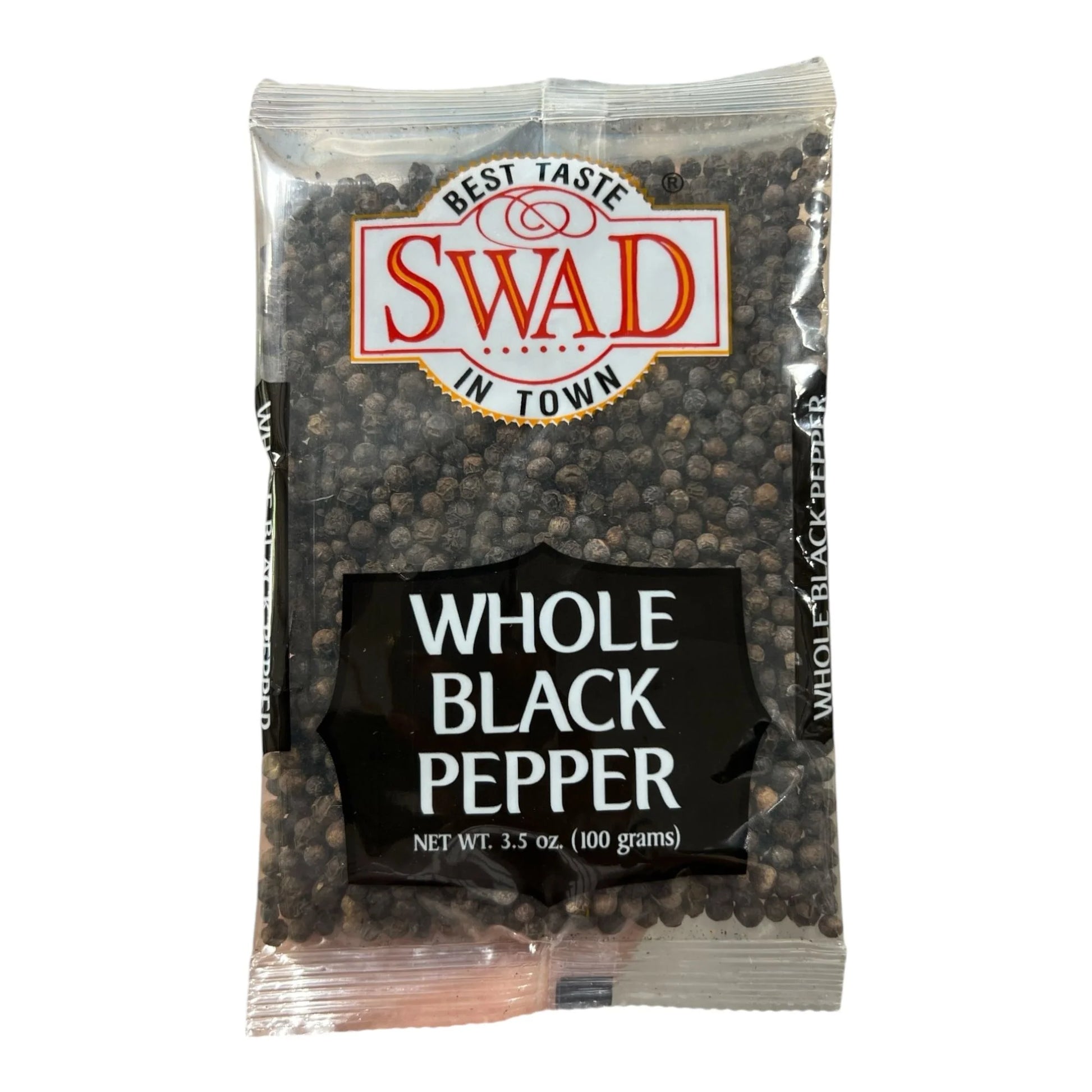 SWAD WHOLE BLACK PEPPER 100gm - 3.5OZ