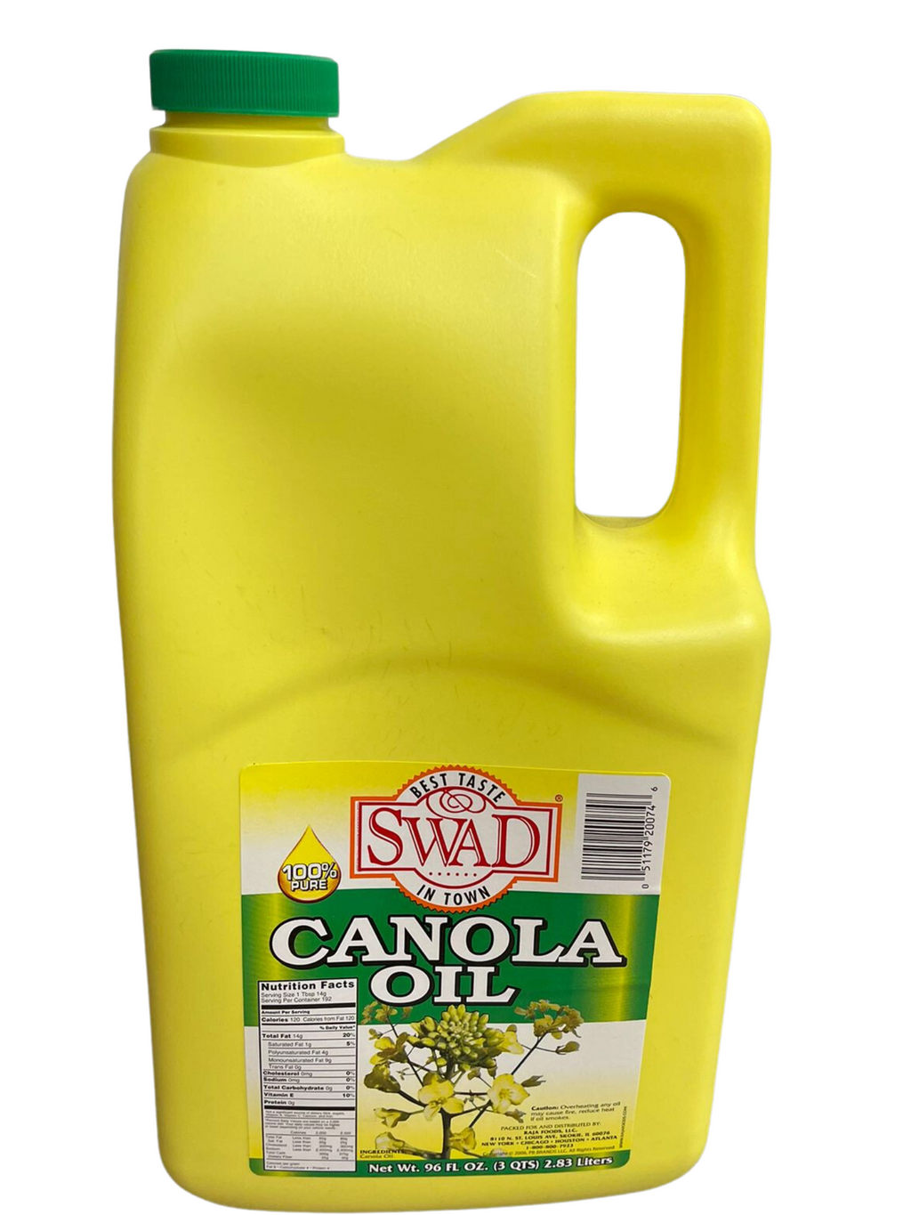SWAD CANOLA OIL 3QTS - 96fl