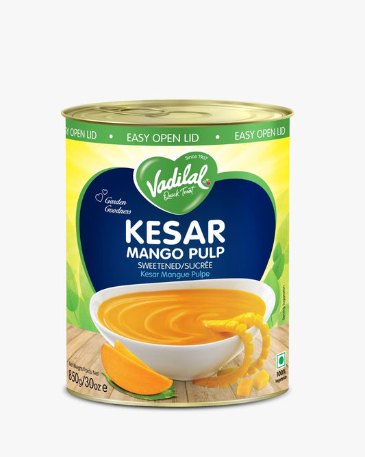 Vadilal Kesar Mango Pulp - 850g