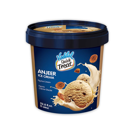 Vadilal Anjeer  Ice-Cream - 1 LT