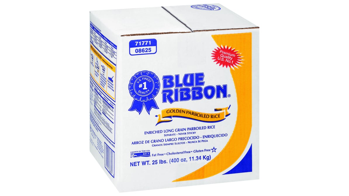 GOLDEN PARBOILED RICE 25 LB