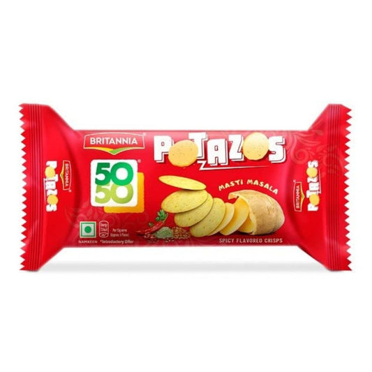 Britannia 50 50 Potazos - 100 G