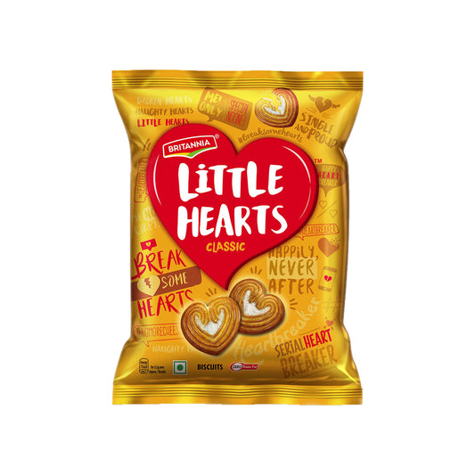 BRITANNIA LITTLE HEARTS - 75gm