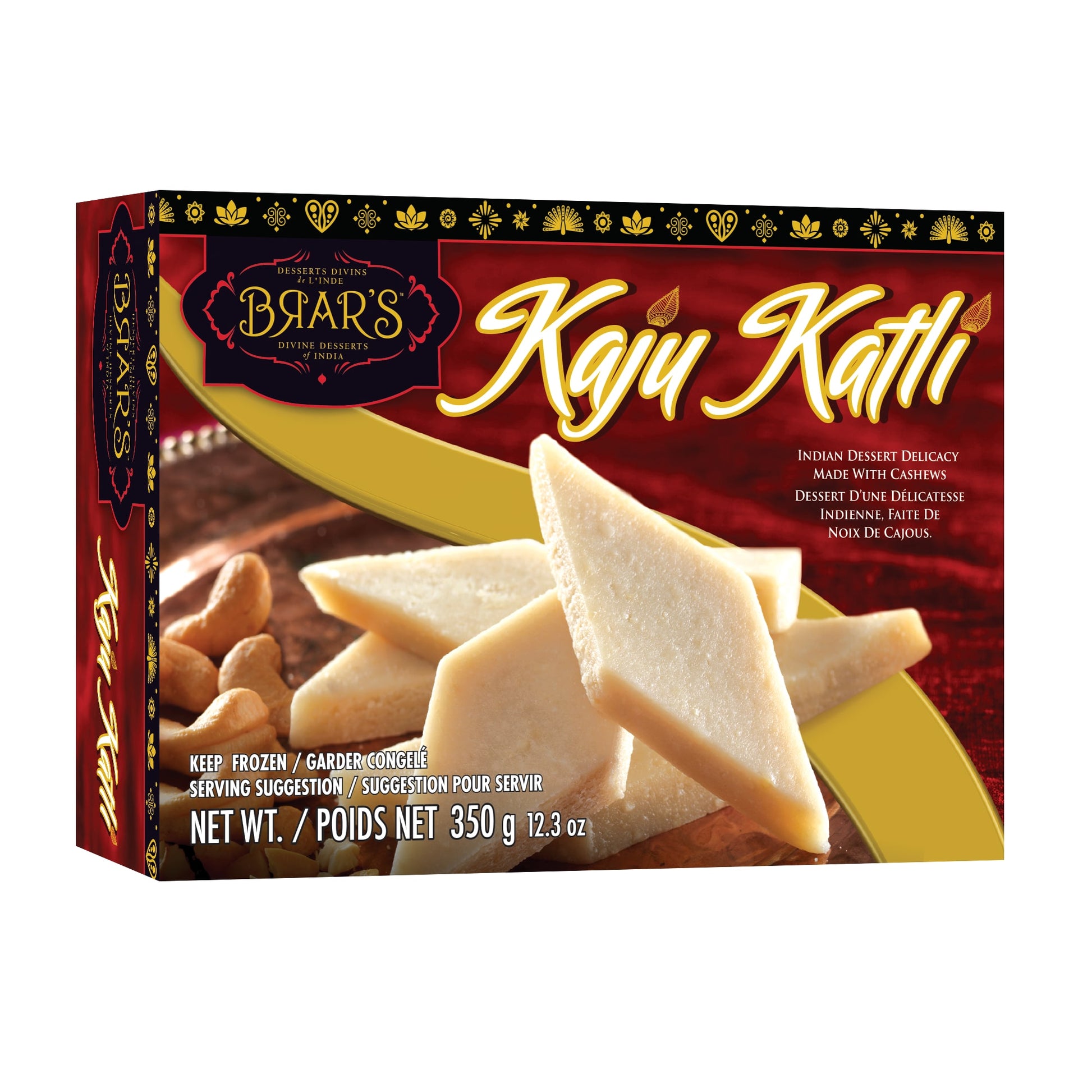 Brar Kaju Pista Roll - 350 g