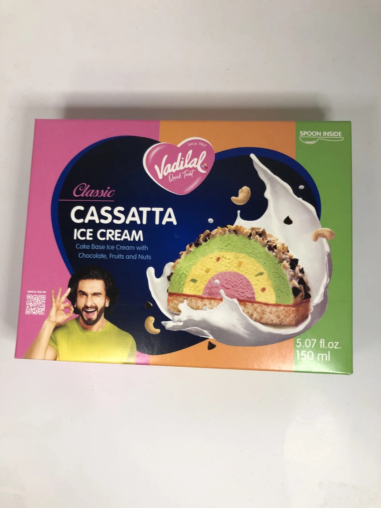 Vadilal Cassata Ice Cream - 150ml