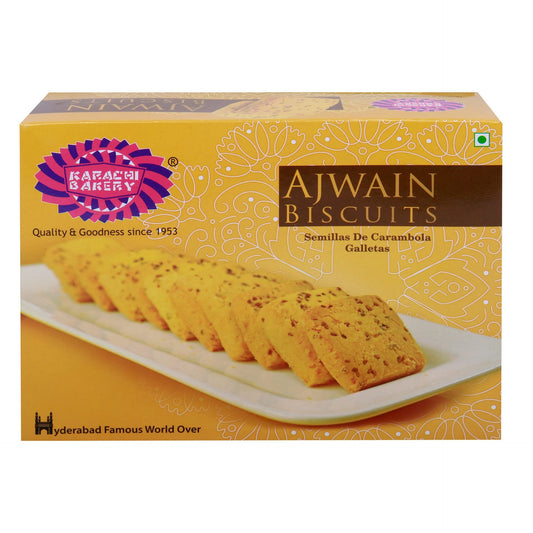K.B Ajwain Biscuits - 400 G
