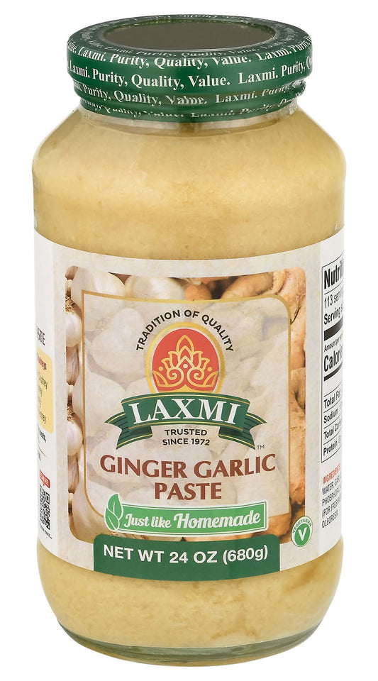 Laxmi Ginger Garlic Paste - 24oz