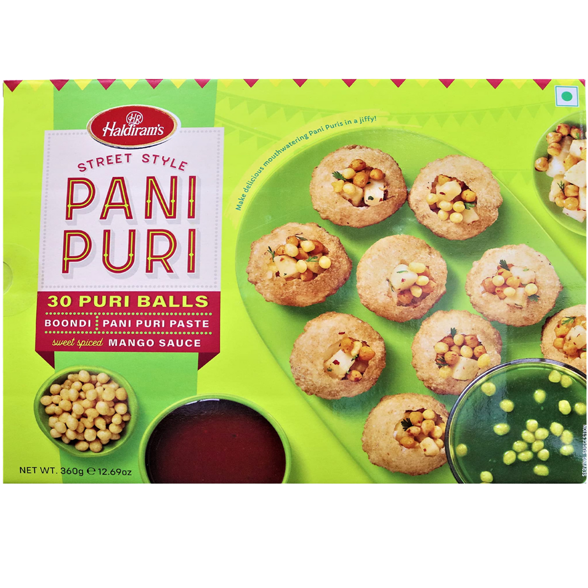 Haldiram's Pani Puri - 360gm