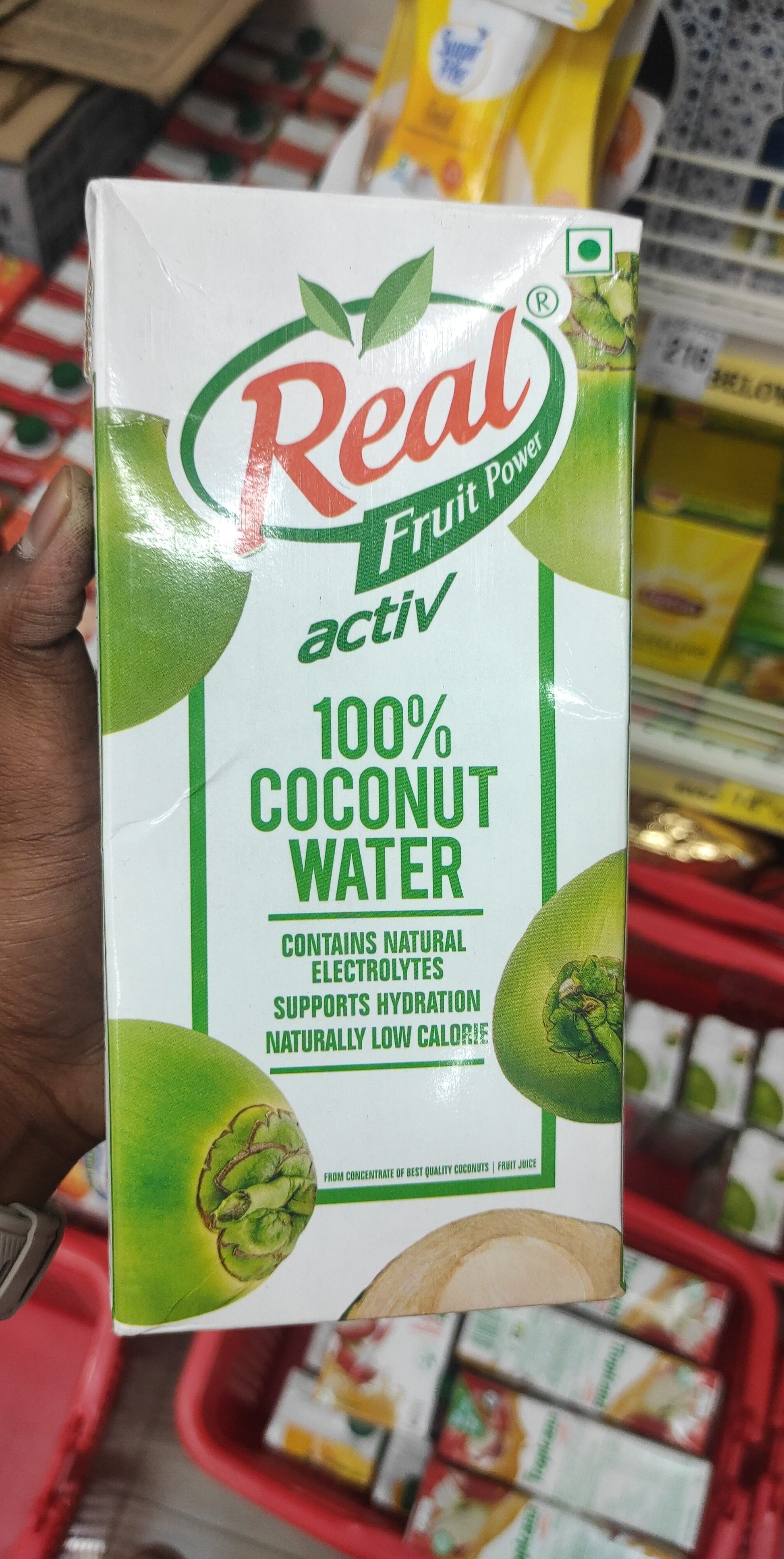 REAL COCONUT WATER - 1 LT