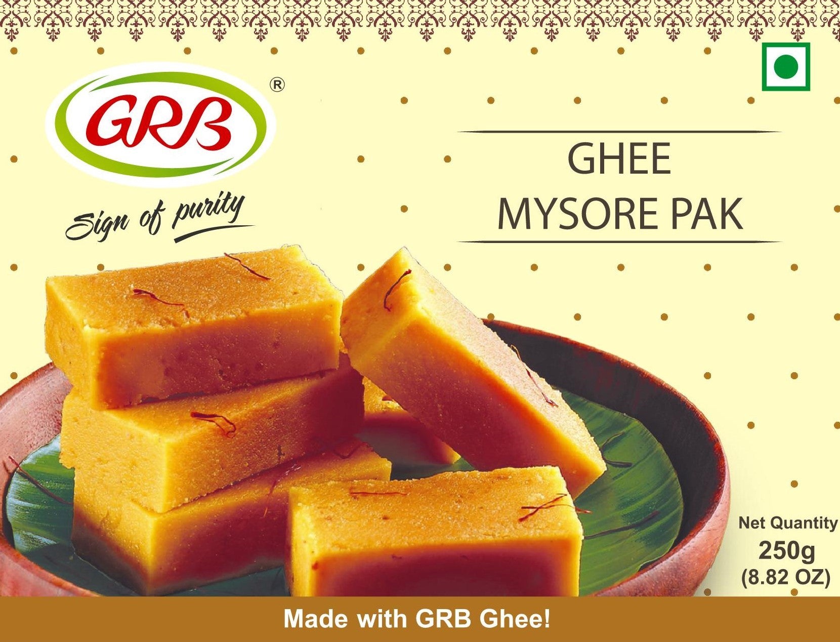 Grb Ghee Mysore Pak - 340 g