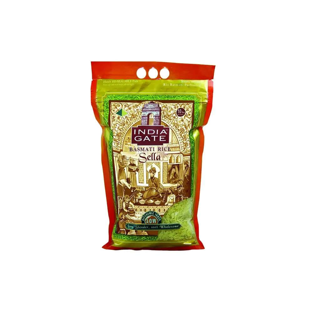 India Gate Golden Sella Basmati Rice - 10 LB