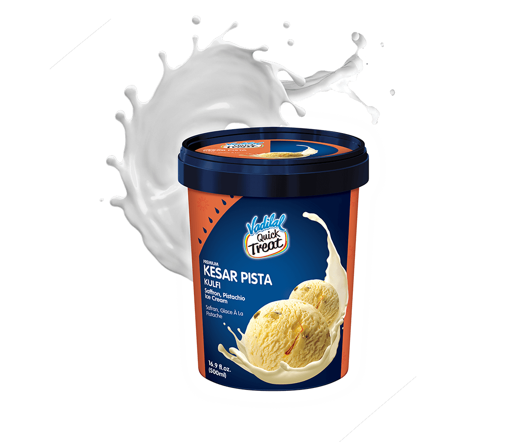 Vadilal Kesar Pista Kufli - 100ML