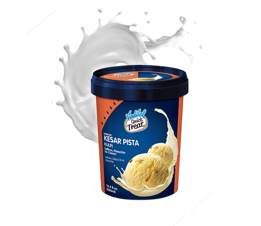 Vadilal Kesar Pista Kufli - 100ML