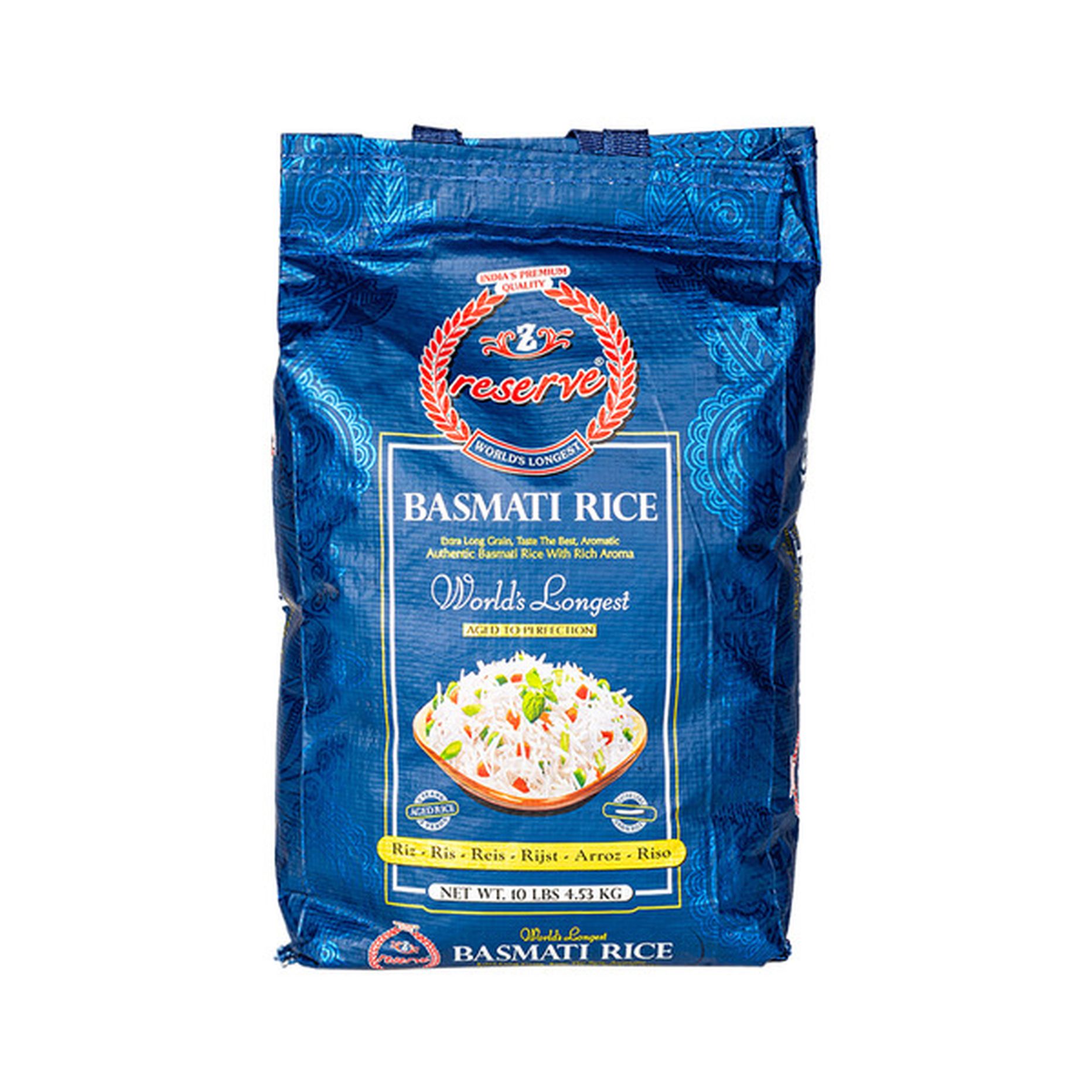 Zafarani Reserv Basmati - 10lbs