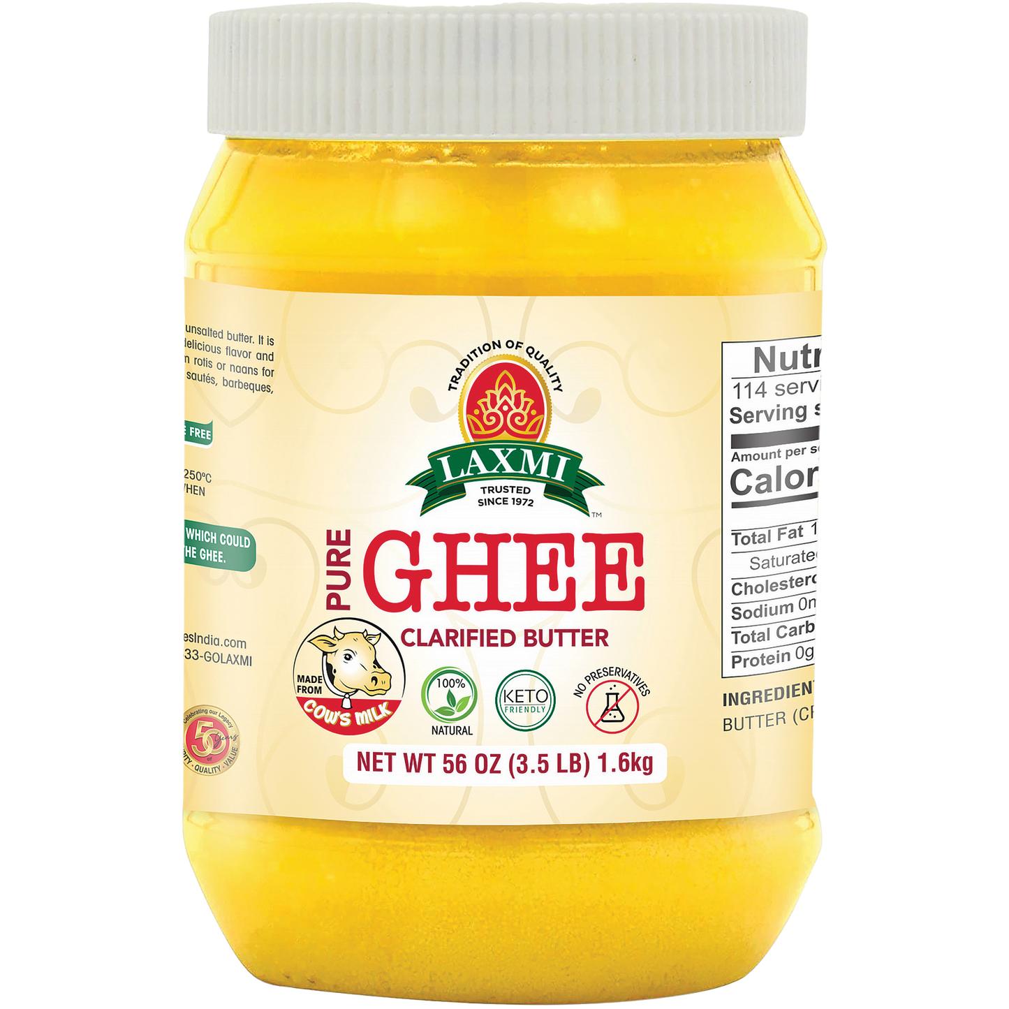 Laxmi Ghee - 56oz