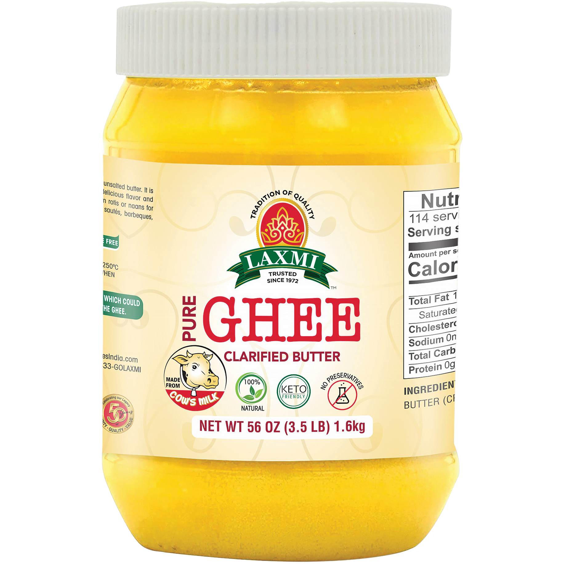 Laxmi Ghee - 56oz