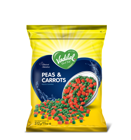 Vadilal Peas & Carrot - 312g