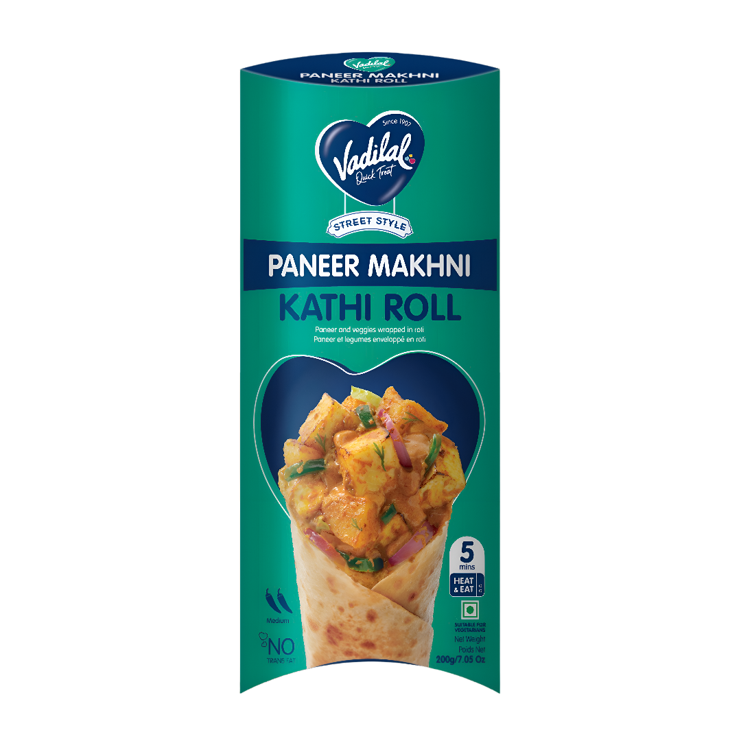 Vadilal Paneer Makhani Kathi Roll - 200 g