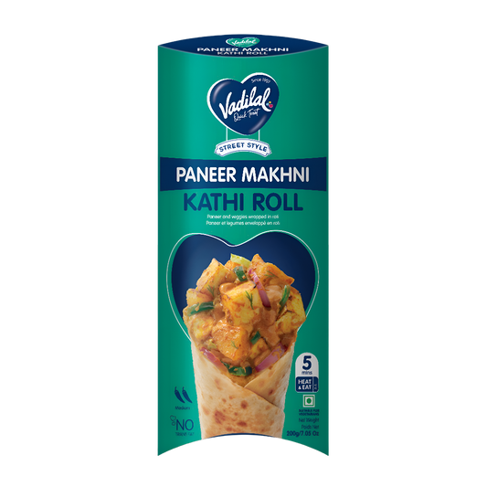 Vadilal Paneer Makhani Kathi Roll - 200 g