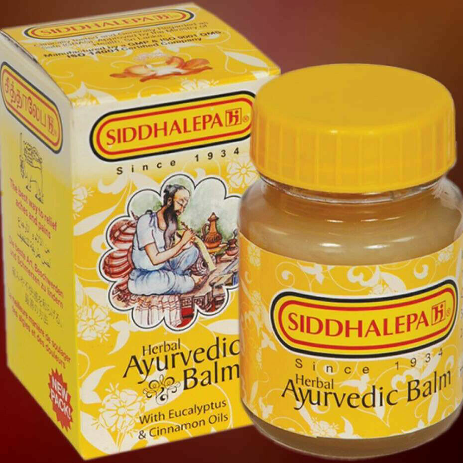 Siddhalepa Herbal Ayurvedic Balm - 50 GM