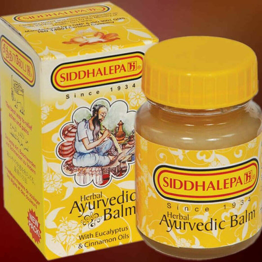 Siddhalepa Herbal Ayurvedic Balm - 50 GM