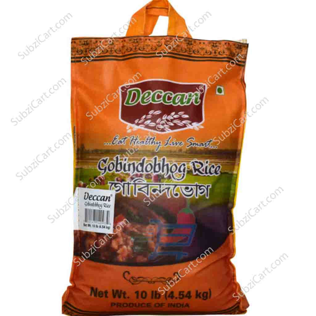 Deccan Govindobhog Rice - 10 LB