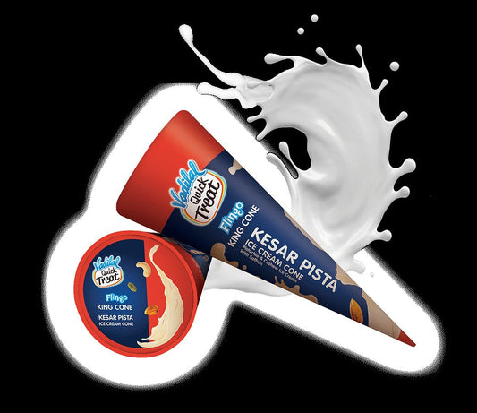 VADILAL KESAR PISTA CONE - 110ml